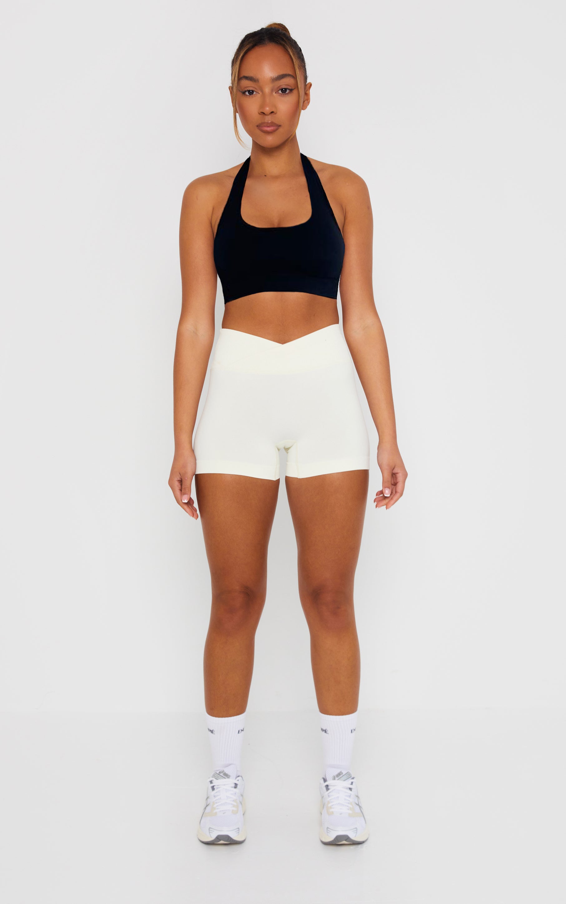 Halter Neck Bra - Black