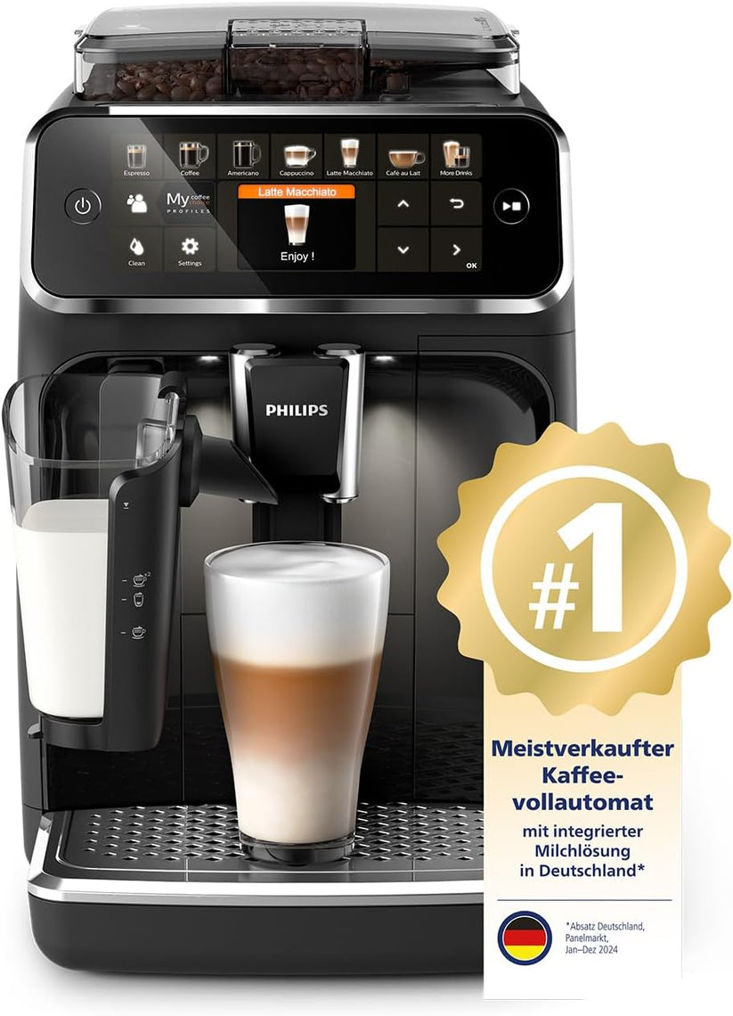 DriveDual 5400 – meistverkaufter Kaffeevollautomat in Deutschland